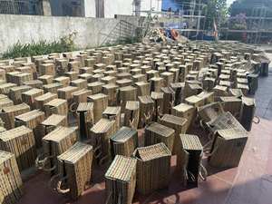 Sac en jacinthe d'eau naturelle du Vietnam: fourre-tout en jacinthe d'eau fait à la main, adapté aux voyages de plage d'été et à la mode de voyage en demande - Product Image 6