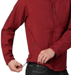 Chaqueta para correr personalizada 2024, chaqueta táctica de carcasa blanda para hombre, chaqueta de lluvia impermeable de trabajo informal de carcasa blanda negra - Product Image 6