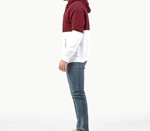 Hot Selling Custom Logo Cotton Blank Hoodies <b>Light</b> Weight Plain Hoodie Men Pullover Hoodies - Product Image 6