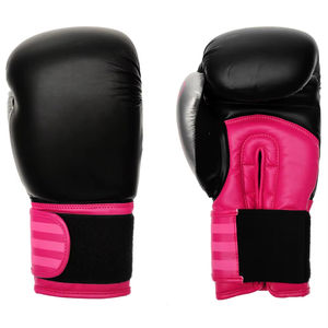 Gants de boxe à rembourrage épais pour MMA et Kickboxing, sangle de poignet réglable, cuir PU, protection UV, évacuation de l'humidité, personnalisables - Product Image 4