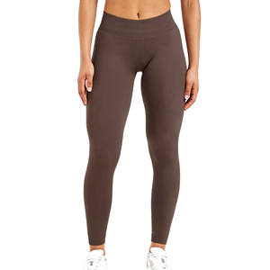 High Quality Women's High Waist Knitted Tight Yoga Pants Casual Style <b>Scrunch</b> Butt Seamless <b>Leggings</b> - Product Image 3