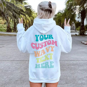 2023 unisexe Logo personnalisé sweats à capuche nouveau Style sweat uni avec broderie impression personnalisée pour hommes et femmes hiver t-shirts - Product Image 1