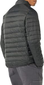 2026 <b>Men's</b> Eco-Friendly Puffer <b>Jacket</b> Customizable Stand Collar Front Logo Winter <b>Long</b> Sleeve Wholesale - Product Image 5