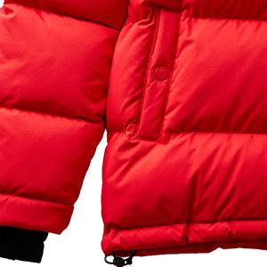 Blouson d'hiver matelassé pour femme personnalisé, nouveau style, design matelassé, imperméable, coupe-vent, tissu respirant, capuche en coton - Product Image 2