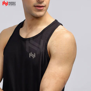 Vêtements de sport pour hommes Débardeur en tricot respirant pour vêtements de sport fabriqués au Pakistan pour la musculation - Product Image 5