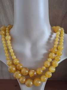 MN EXPORTS New Fashion Hand-made <b>Resin</b> Beaded Natural Pearl Necklace for Women Colorful Summer Beach Party Jewelry - Product Image 1