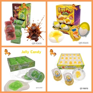 Bonbons Gélifiés <span class=keywords><strong>Halal</strong></span> BRC Casher Panda, Bonbons Pétillants, Mini Bonbons Fantaisie DIY en Forme d'Aliments, Puddings Moelleux pour Enfants, Marque Yumiko, Vente en Gros - Product Image 6