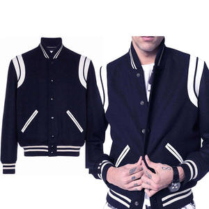 Vestes d'université professionnelles de haute qualité pour hommes Offres Spéciales! Usine directe de style toile à la mode pour la saison du printemps - Product Image 5