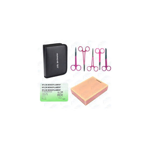 Kit de Suture Chirurgical Basique – Produits les Plus Vendus – Instruments Médicaux Chirurgicaux – Kit de Suture – Coussin d'Entraînement à la Suture – Complet pour Usage Médical - Product Image 1