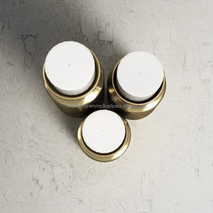 Juego de 3 portavelas de latón, candelabro decorativo para mesa de comedor para Hotel, Festival, sala de estar, portavelas para el hogar - Product Image 2