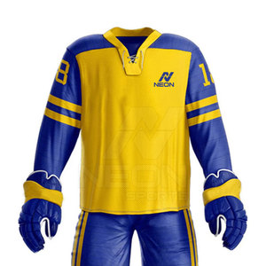 Uniforme de hockey sur glace pour hommes sur mesure, vente en gros, séchage rapide, respirant, en vente en ligne - Product Image 4