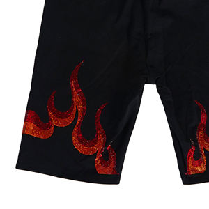 กางเกงขาสั้นผ้าคอตตอนสำหรับ100% กางเกงขาสั้นประดับพลอยเทียมสไตล์ใหม่สำหรับฤดูร้อนดีไซน์ใหม่ล่าสุด - Product Image 6