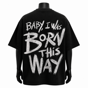 Camiseta Oversize de Algodón para Hombre, Estilo Urbano, Diseño Minimalista, Hombro Caído, Venta al por Mayor OEM - Product Image 2