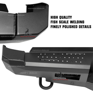 Pastilla TOP 4x4 con luz LED, enganche de remolque, parachoques delantero de acero, PARACHOQUES TRASERO para Ford Ranger T9 2022 2023 - Product Image 6