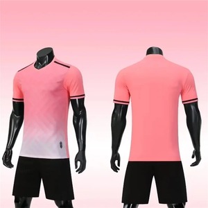 Maillot de football enfants vêtements de Football personnalisé imprimé rayure diagonale maillot de Football Kit famille Sport costume T-shirt Shorts 5 ans - Product Image 4