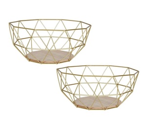 <b>Kitchen</b> <b>Storage</b> Fruit Basket Metal Wire Fruit Bowl <b>for</b> Fruits <b>Vegetables</b> Breads Snacks & <b>Kitchen</b> Gadgets Counter Top Organizer - Product Image 1