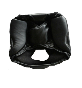 Equipo de protección Premium para jóvenes Ultimate Kickboxing Leather Head Guard para un entrenamiento seguro y efectivo en protectores de cabeza de boxeo - Product Image 5