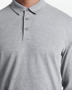 Nouveau modèle Polo à manches longues pour homme, souple et durable, à séchage rapide, avec taille de couleur personnalisée - Product Image 5