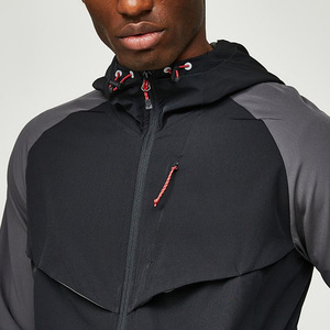 Conjunto cortavientos de hombre personalizado deportivo OEM conjunto de pista cortavientos de desgaste activo para hombre con la más alta calidad para gran oferta - Product Image 4