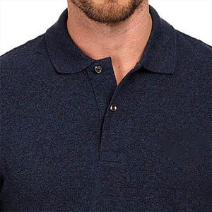 Polo de gran oferta para hombre, Polo transpirable personalizado de manga larga de Color sólido, Polo de alta calidad para hombre - Product Image 5