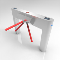 Torniquete Automático Tipo Puente con Motor sin Escobillas, Acero Inoxidable 304, Protección IP65, Función Anti-Embutidos