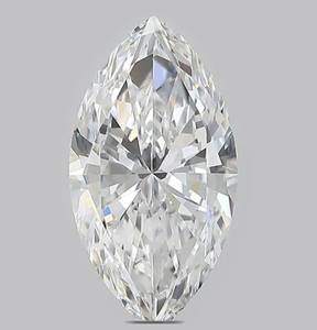 Diamant de laboratoire cultivé IGI, forme marquise, 1 ct, 2 ct, 5 ct, F, blanc fantaisie, solitaire, diamant en vrac créé en laboratoire - Product Image 1