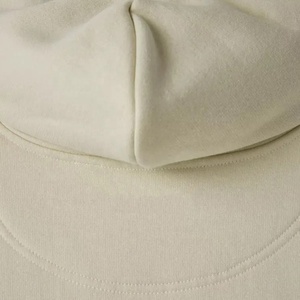 Algodón de lujo Terry Heavyweight No Drawstring Pullover Hombres Sudaderas con capucha de gran tamaño Fitness Plain Men Hoodie Pullover Oversized Solid - Product Image 6