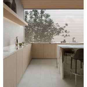 Plans de travail personnalisés pour cuisines et salles de bain en porcelaine et pierre naturelle - Carrara Calacata, tailles préfabriquées pour projets hôteliers - Product Image 1