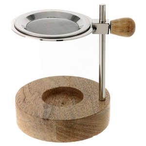 Meilleure Qualité Supérieure Vintage Nouvelle Arrivée Arabe Brûleur D'encens Chambre Parfum D'air Conception Unique Base En Bois Or Fini - Product Image 4