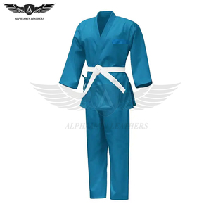 Combinaison de karaté de dernière génération, 100% coton, mélange de coton et de polyester, meilleur matériau, best-seller, vêtements d'arts martiaux pour hommes, uniformes de karaté - Product Image 2