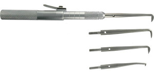 Ciseaux orthodontiques Frazier en acier inoxydable, 2 pièces, instrument pour tube sectionnel, manche doré, coupe-fil fin manuel, pour fils de couronne - Product Image 2