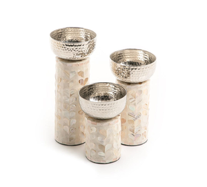 Gadgets de cuisine de luxe, cadeau d'affaires de mariage, Base en résine de nacre, bol de service en acier inoxydable ou vaisselle/bol à soupe - Product Image 4