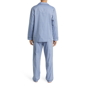 Ropa de dormir perfecta para hombre, Conjunto de pijama de algodón orgánico cómodo para hombre con pantalones con cordón acogedor, conjuntos de pijama para hombre a precio barato - Product Image 2