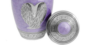 Urnes funéraires modernes faites à la main en céramique naturelle de style américain pour cendres masculines et féminines - Prix de gros pour l'enterrement commémoratif - Product Image 5