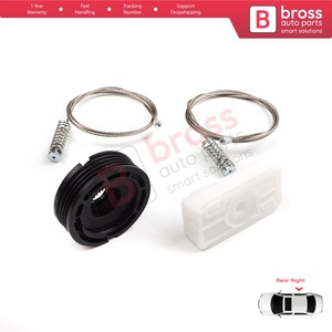 Kit de réparation de lève-vitre arrière droit BWR1011 pour XK8 XKR X100 1997-2006 Coupé Cabriolet C2N3913 - Product Image 6