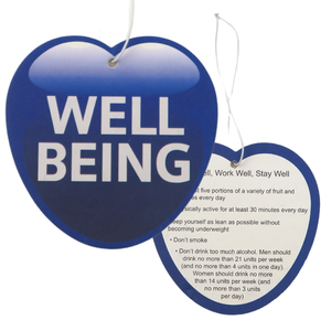 Ambientador colgante de papel de algodón con Logo personalizado, ambientador para coche en forma de coche - Product Image 2