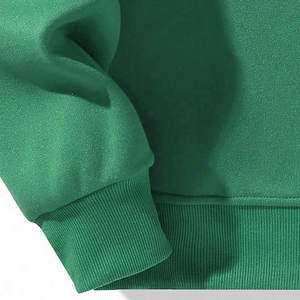 Sudadera con Capucha de Alta Calidad para Hombre, de Invierno, de Algodón y Felpa, con Media Cremallera, Transpirable, Ecológica, Talla Grande, Estilo Urbano, Lisa, Personalizable - Product Image 4