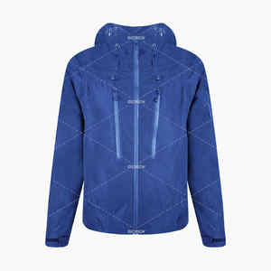 Chaqueta impermeable a prueba de viento de talla grande para hombre, chaqueta de calle de carreras con capucha - Product Image 1
