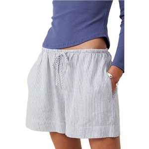 Pantalones cortos de entrenamiento de verano para mujer de diseño personalizado OEM, cómodos, de ajuste regular, con cordón, superventas, transpirables, Deportivos - Product Image 6