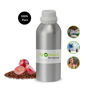 Huile de pépins de raisin 100% pure naturelle de qualité cosmétique, pressée à froid, certifiée GMP, prix de gros pour les soins des cheveux et de la peau - Product Image 1