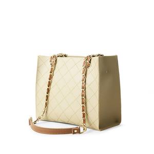 Custom Women's Genuine Cowhide Leather <b>Handbag</b> with Zipper Closure PU Leather Bag for Ladies - Product Image 3