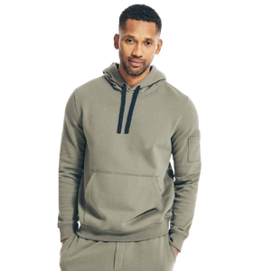 Sweat à capuche cargo en polaire pour homme, design tendance et durable, idéal pour les aventures en plein air et le style streetwear décontracté - Product Image 1