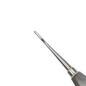 Elevador de raíces dentales de acero inoxidable Herramienta de extracción de dientes de alta calidad con diseño ergonómico antideslizante - Product Image 2
