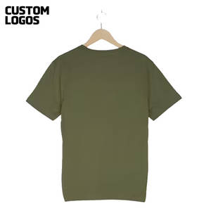 T-shirt en coton de qualité supérieure, super doux, manches courtes, col rond pour homme - Product Image 4