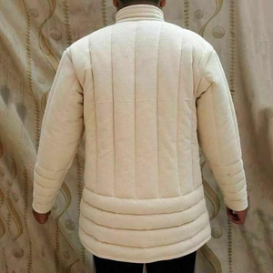 Unisex invierno 100% algodón Medieval Gambeson abrigo Cosplay recreaciones alto silencioso grueso acolchado Vintage tamaños personalizables - Product Image 3