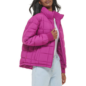 Latest Design Women Winter Casual Sports Outdoor Warm Quilted Windbreaker <b>Jacket</b> Puffer <b>Jackets</b> - Product Image 5