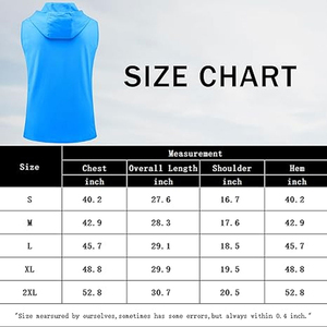 Personnalisé en gros imprimé sans manches pour hommes 100% coton 280gsm haute qualité poids lourd été gilet à capuche respirant OEM - Product Image 6