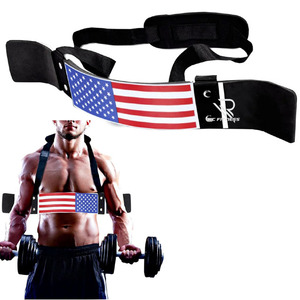 Sangle d'entraînement pour biceps en aluminium avec logo personnalisé pour la salle de sport et la musculation - Confortable, légère, unisexe, Arm Blaster - Product Image 2