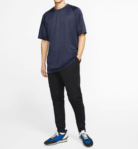 Camiseta de manga corta con cuello redondo y logotipo personalizado de secado rápido para gimnasio para hombre 2025 - Product Image 5