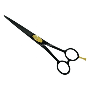 Tijeras de Peluquería de Acero Inoxidable al por Mayor, Instrumento de Belleza para el Cuidado del Cabello, Precio Competitivo, Tijeras Económicas para Cortar el Cabello Negro - Product Image 1